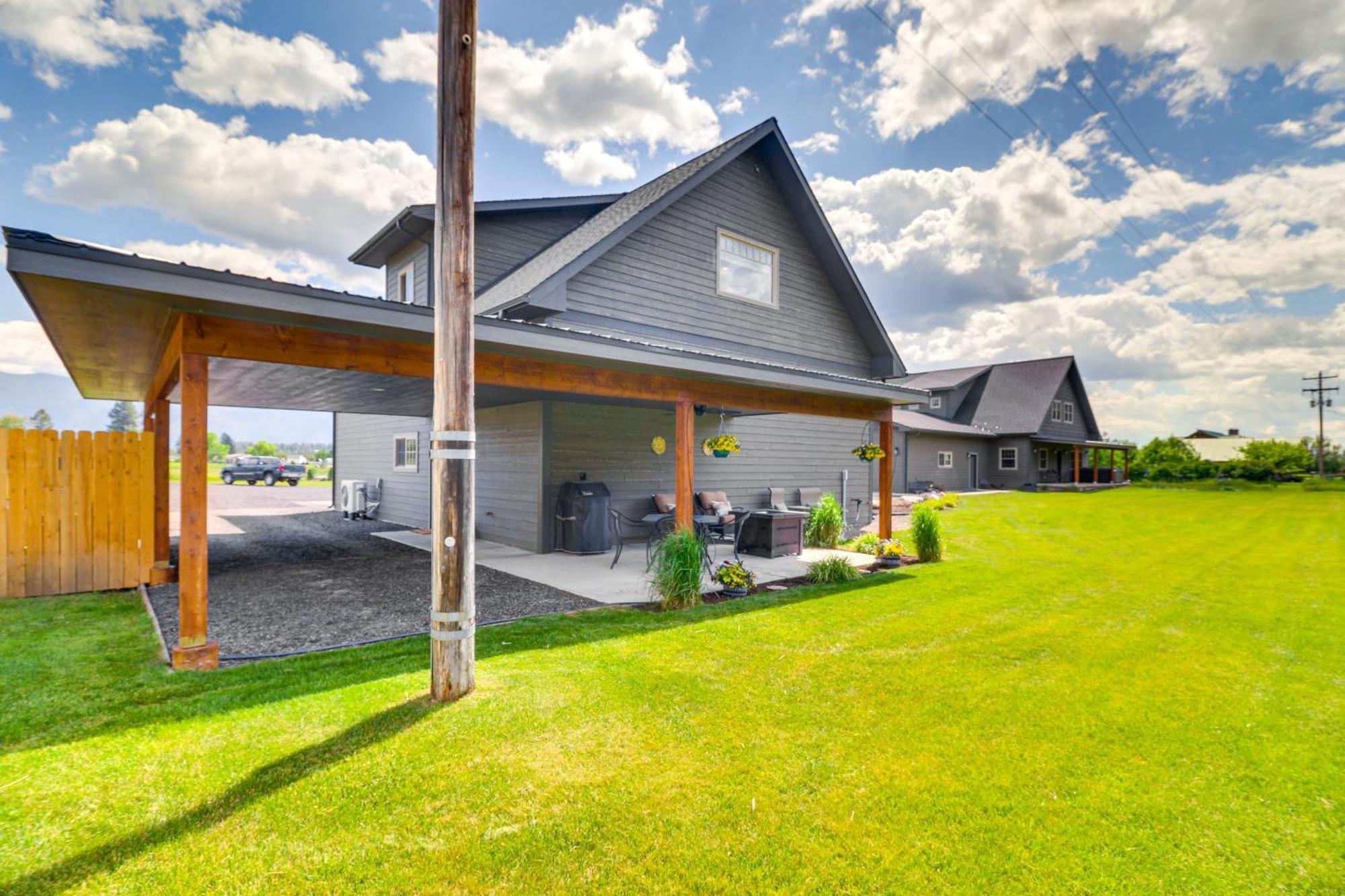 Creekside Apartment In Kalispell On 5 Acres Exteriör bild