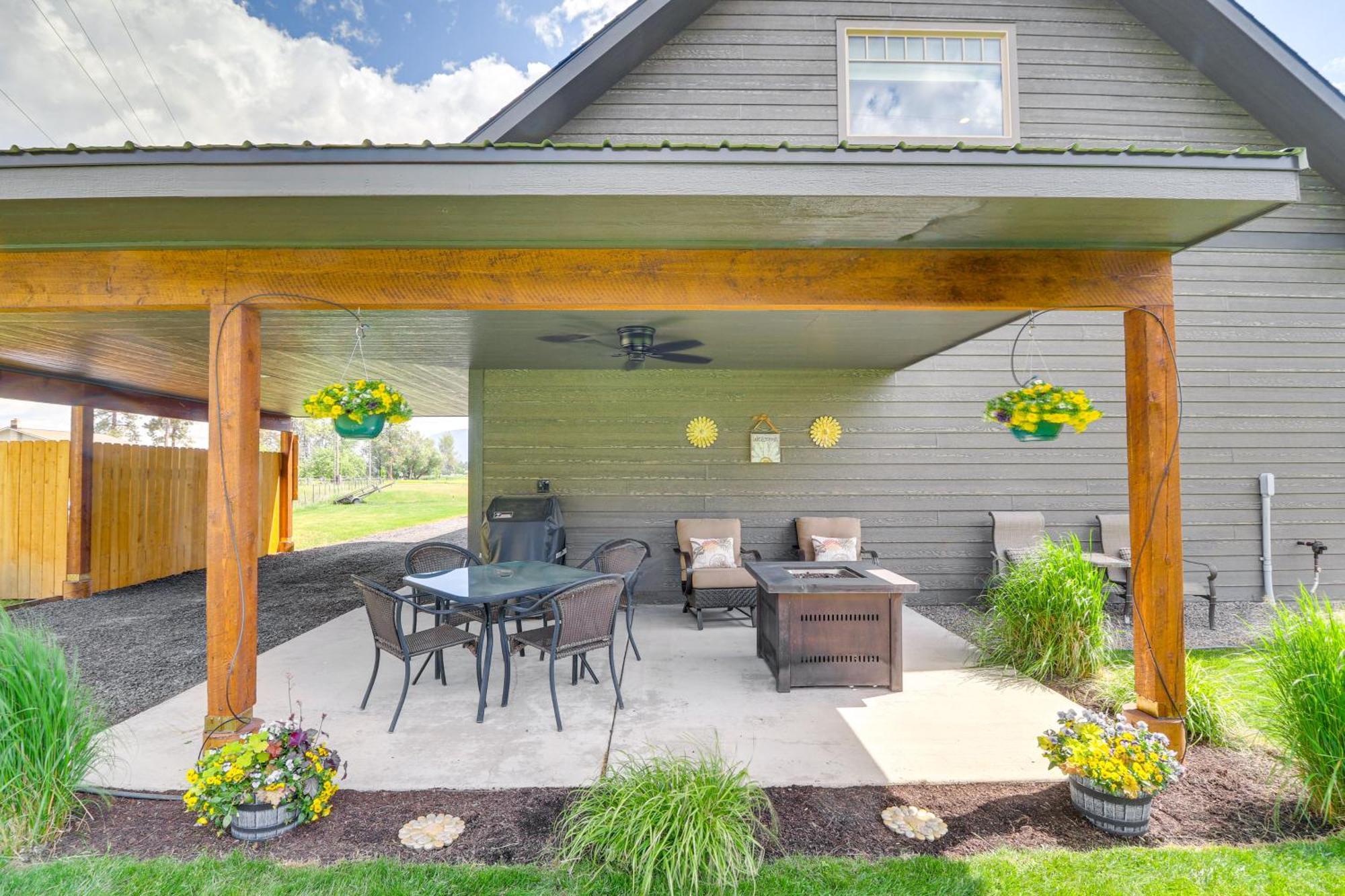Creekside Apartment In Kalispell On 5 Acres Exteriör bild